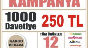 DÜĞÜN DAVETİYESİ 2020 YILININ KAMPANYASI