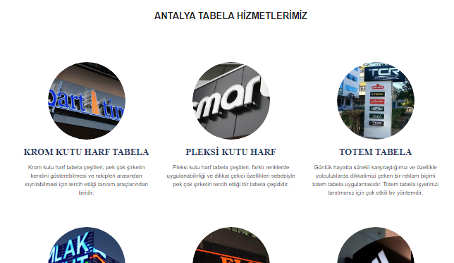 Antalya Tabela