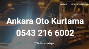 Ankara Oto Kurtarma Güvenilir Hizmetler