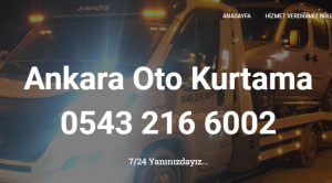 Ankara Oto Çekici – Oto Kurtarma Hizmeti