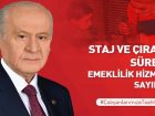 MHP staj mağdurlarına verdiği sözü tutmaya hazırlanıyor