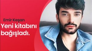 Emir Keşan Yeni Kitabını bağışladı