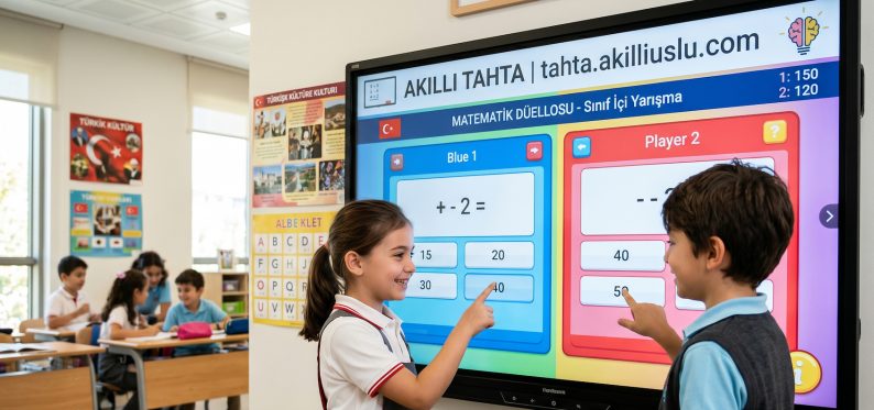 Sınıflarda Yeni Dönem: Eğitici Akıllı Tahta Oyunları Platformu “tahta.akilliuslu.com” Yayınlandı! 